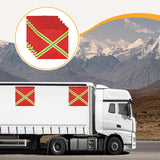 Maxbell 6x Truck Safety Flags 18'' x 18'' Accessories High Visibility Warning Signs