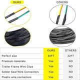 Maxbell Trailer Wiring Harness Practical Trailer Frame Wire Clips Light Harness Kit