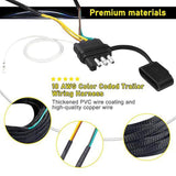 Maxbell Trailer Wiring Harness Practical Trailer Frame Wire Clips Light Harness Kit