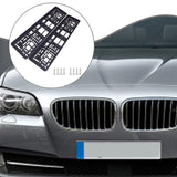 Maxbell 2 Pieces EU License Plate Frame High Performance Easy to Install Accessories