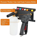 Maxbell Wall Mounted High Pressure Sprayer Accessories Rack Spray Wand Holder