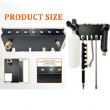 Maxbell Wall Mounted High Pressure Sprayer Accessories Rack Spray Wand Holder