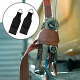 Maxbell Truck Bed Tie Down Anchors Shipping Nylon for Hooks Cargo Straps Chains 2Pcs