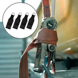 Maxbell Truck Bed Tie Down Anchors Shipping Nylon for Hooks Cargo Straps Chains 4Pcs