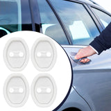 Maxbell 4 Pieces Car Door Lock Covers Protective Spare Parts Door Latch Guard Covers