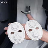 Maxbell 4 Pieces Car Door Lock Covers Protective Spare Parts Door Latch Guard Covers