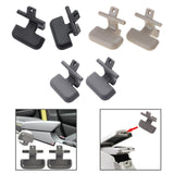 Maxbell 2 Pieces Center Console Armrest Upper Latch Replaces for Hyundai Sonata Black