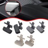 Maxbell 2 Pieces Center Console Armrest Upper Latch Replaces for Hyundai Sonata Black