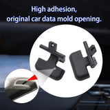 Maxbell 2 Pieces Center Console Armrest Upper Latch Replaces for Hyundai Sonata Black