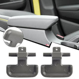 Maxbell 2 Pieces Center Console Armrest Upper Latch Replaces for Hyundai Sonata Black