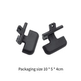 Maxbell 2 Pieces Center Console Armrest Upper Latch Replaces for Hyundai Sonata Black
