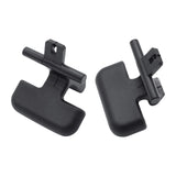 Maxbell 2 Pieces Center Console Armrest Upper Latch Replaces for Hyundai Sonata Black