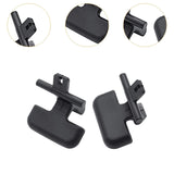 Maxbell 2 Pieces Center Console Armrest Upper Latch Replaces for Hyundai Sonata Black