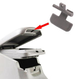 Maxbell 2 Pieces Center Console Armrest Upper Latch Replaces for Hyundai Sonata Black