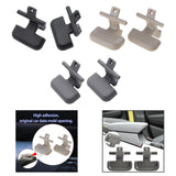 Maxbell 2 Pieces Center Console Armrest Upper Latch Replaces for Hyundai Sonata Black