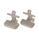 Maxbell 2 Pieces Center Console Armrest Upper Latch Replaces for Hyundai Sonata Beige