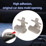 Maxbell 2 Pieces Center Console Armrest Upper Latch Replaces for Hyundai Sonata Beige