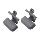 Maxbell 2 Pieces Center Console Armrest Upper Latch Replaces for Hyundai Sonata Grey