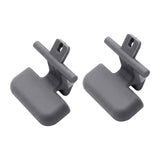 Maxbell 2 Pieces Center Console Armrest Upper Latch Replaces for Hyundai Sonata Grey