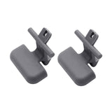 Maxbell 2 Pieces Center Console Armrest Upper Latch Replaces for Hyundai Sonata Grey