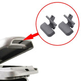 Maxbell 2 Pieces Center Console Armrest Upper Latch Replaces for Hyundai Sonata Grey