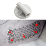 Maxbell Car Cargo Net Hook Hardware for Benz W167 2013-2018 W204/W205 2007-2021 white