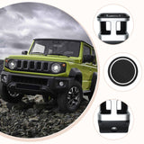 Maxbell Car Cup Holder Durability Dashboard Drinks Holder for Suzuki Jimny Jb74 Silver