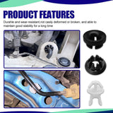 Maxbell 3Pcs Hood Rod Grommet Clips 91604-sd2-013 for