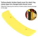 Maxbell Tire Shovel Protector Replace Tire Machine Shovel Cover for Side Shovel Hole spacing 14.8cm Yellow