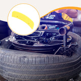 Maxbell Tire Shovel Protector Replace Tire Machine Shovel Cover for Side Shovel Hole spacing 14.8cm Yellow
