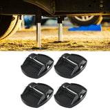 Maxbell 4x RV Trailer Jack Pads Universal Heavy Duty Leveller Wheel Foot Leg Support