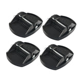 Maxbell 4x RV Trailer Jack Pads Universal Heavy Duty Leveller Wheel Foot Leg Support