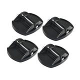 Maxbell 4x RV Trailer Jack Pads Universal Heavy Duty Leveller Wheel Foot Leg Support