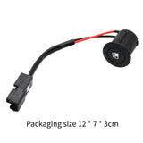 Maxbell Fuel Gas Door Release Switch 935552P000VA 935552P000 Replacement Push Button Black