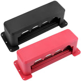 Maxbell Power Distribution Block High Current Bus Bar for Automotive Car Marine red