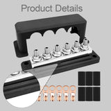 Maxbell Power Distribution Block High Current Bus Bar for Automotive Car Marine black