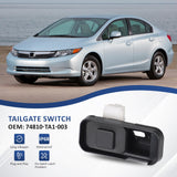 Maxbell Tailgate Switch Button Black Rear Trunk Lift Switch for Acura Tlx for Accord
