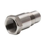 Maxbell Fixed Sensing Adapter Thread Size M18x1.5mm Part Extension Pipe Fitting