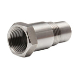 Maxbell Fixed Sensing Adapter Thread Size M18x1.5mm Part Extension Pipe Fitting