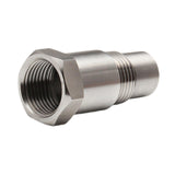 Maxbell Fixed Sensing Adapter Thread Size M18x1.5mm Part Extension Pipe Fitting