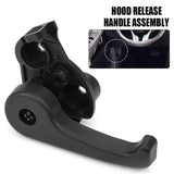 Maxbell Hood Latch Release Handle Base Kit Accessory for Hyundai Santa FE Sport Handle and Base Kit