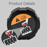 Maxbell Radiator Coolant Reservoir Tank Cap Black Attachment 25330D3000 for Kia