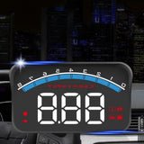 Maxbell Car HUD Display Lightweight with MPH, Speed/RPM/Voltage Warning Large Screen