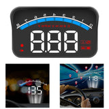 Maxbell Car HUD Display Lightweight with MPH, Speed/RPM/Voltage Warning Large Screen