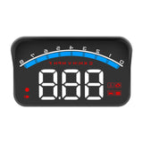 Maxbell Car HUD Display Lightweight with MPH, Speed/RPM/Voltage Warning Large Screen