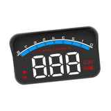 Maxbell Car HUD Display Lightweight with MPH, Speed/RPM/Voltage Warning Large Screen