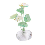 Maxbell Car Dashboard Flower Decor Figurine for Women Girl SUV Sedan Truck Home Green