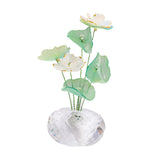 Maxbell Car Dashboard Flower Decor Figurine for Women Girl SUV Sedan Truck Home Green
