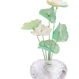 Maxbell Car Dashboard Flower Decor Figurine for Women Girl SUV Sedan Truck Home Green