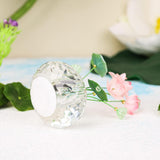 Maxbell Flower Crystal Car Ornament Interior Accessories for Balcony Desk Lotus